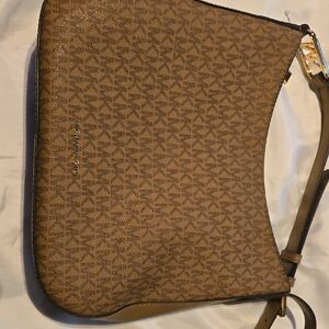 Michael Kors Tan Signature Crossbody Bag